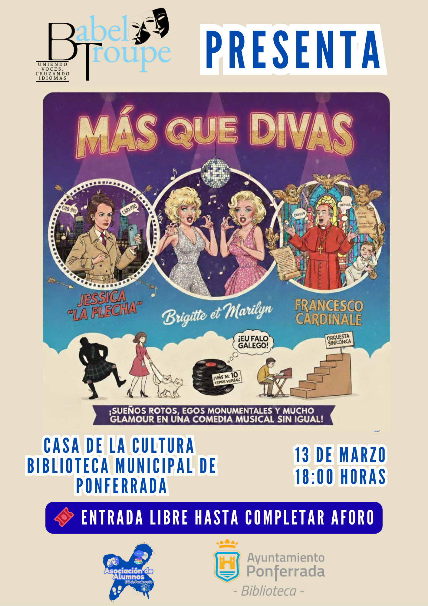 Babel Troupe abril 2026