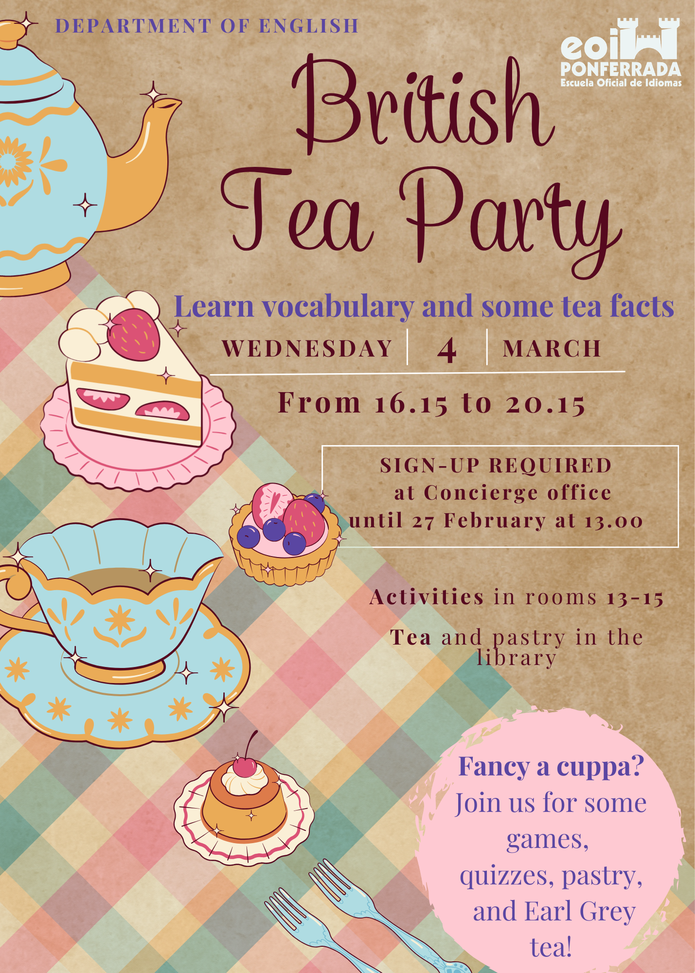 Tea Party March 26