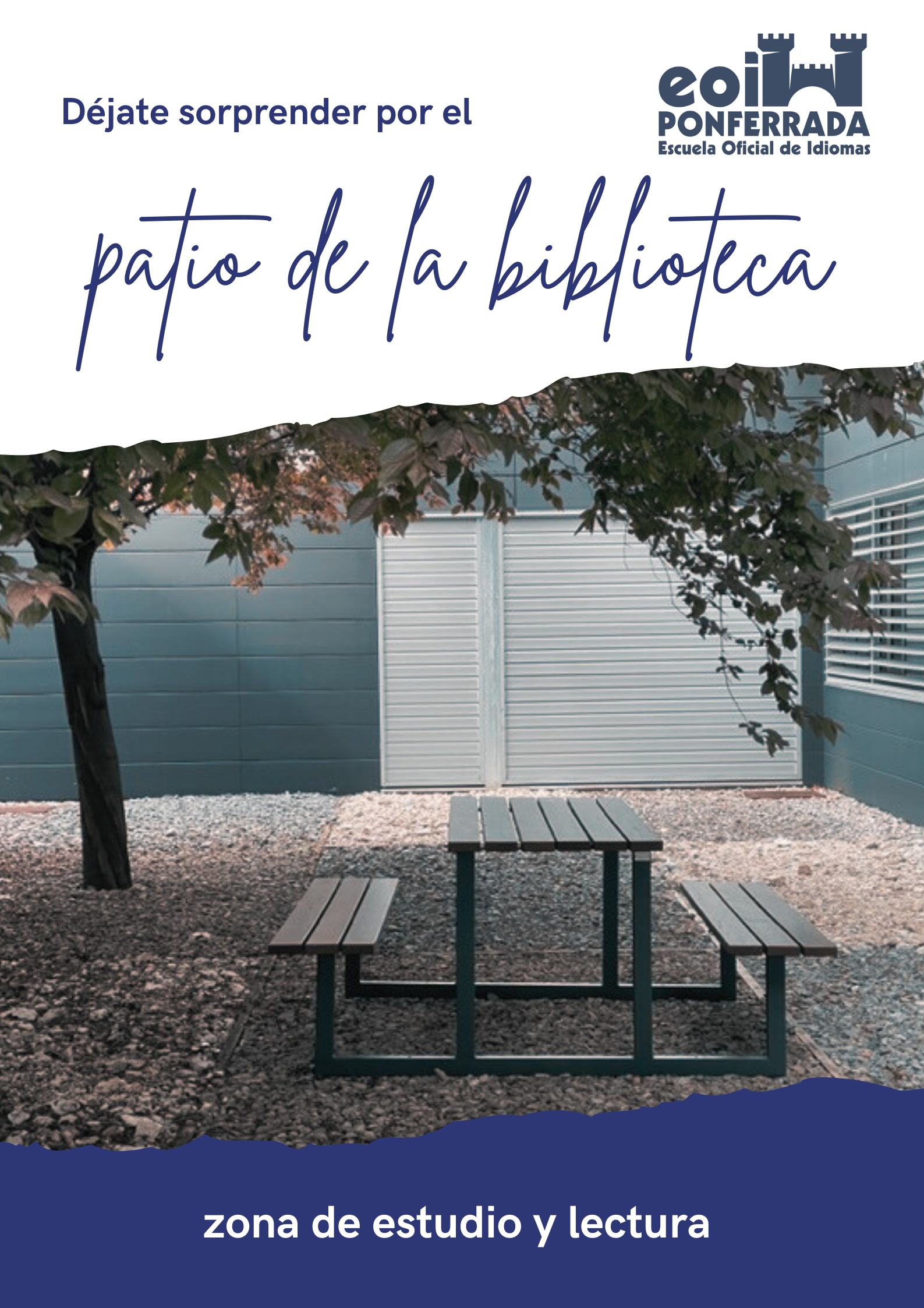 Patio de la biblioteca
