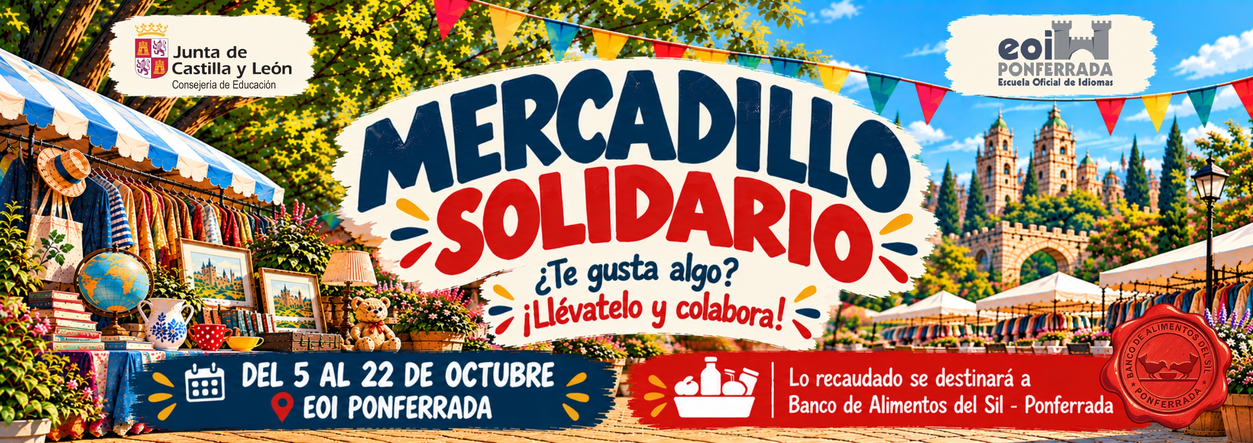 Mercadillo solidario oct 2026 homepage